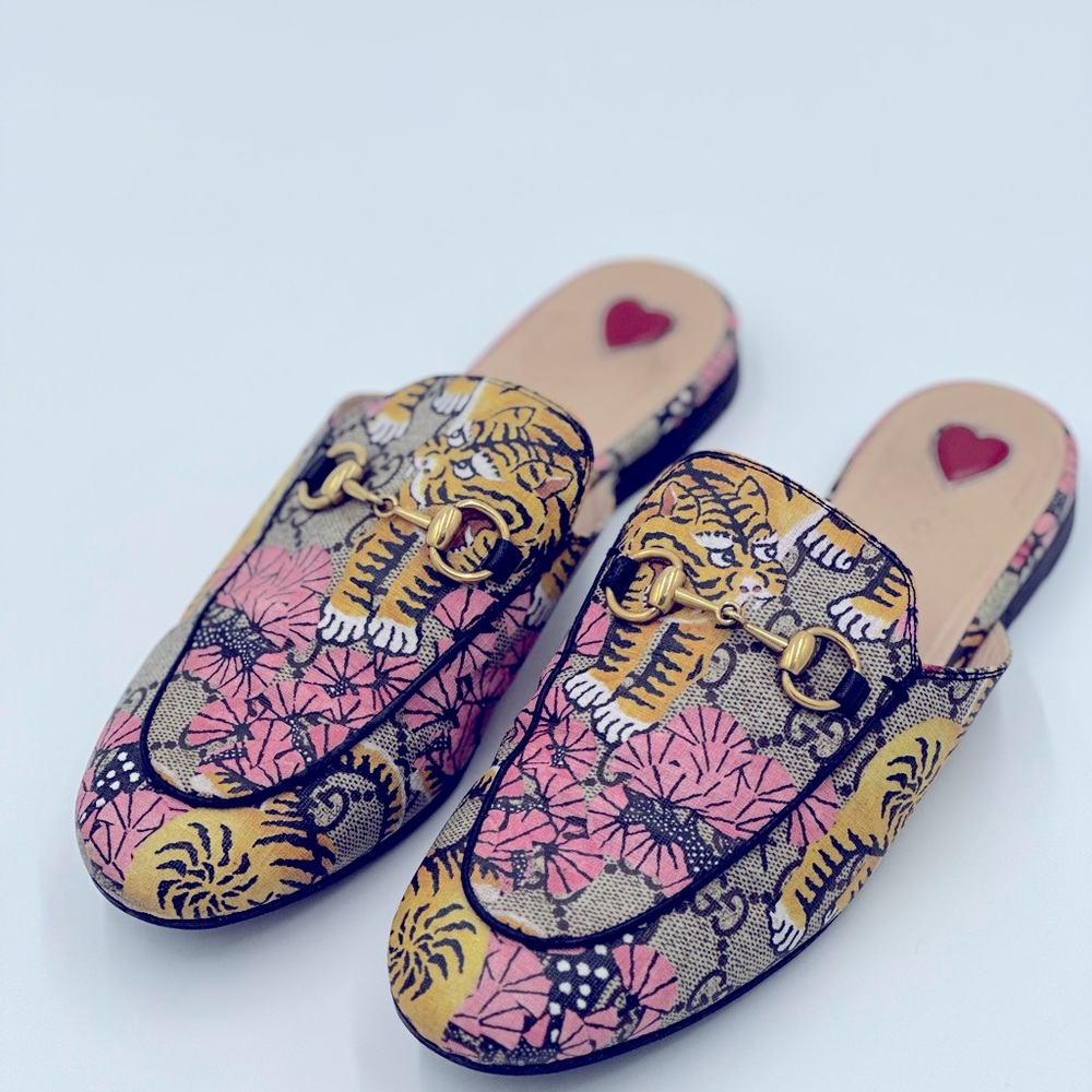 Gucci Princeton Bengal Slippers